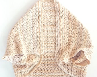 Cozy Fall Shrug Crochet Pattern, Sweater Crochet, Crochet Fall Shrug Pattern, Cozy Fall Shrug, Sweater PDF Tutorial, PDF Pattern