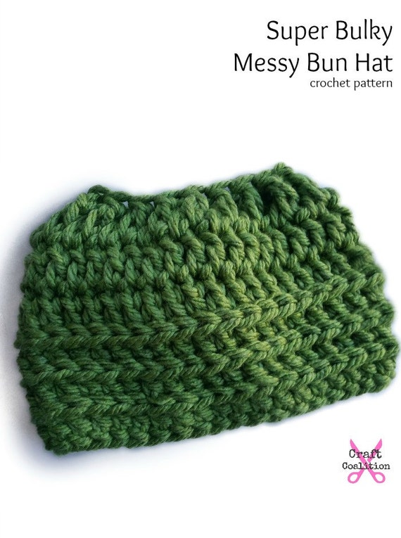 Messy Bun Hat Pattern Collection Yarnspirations