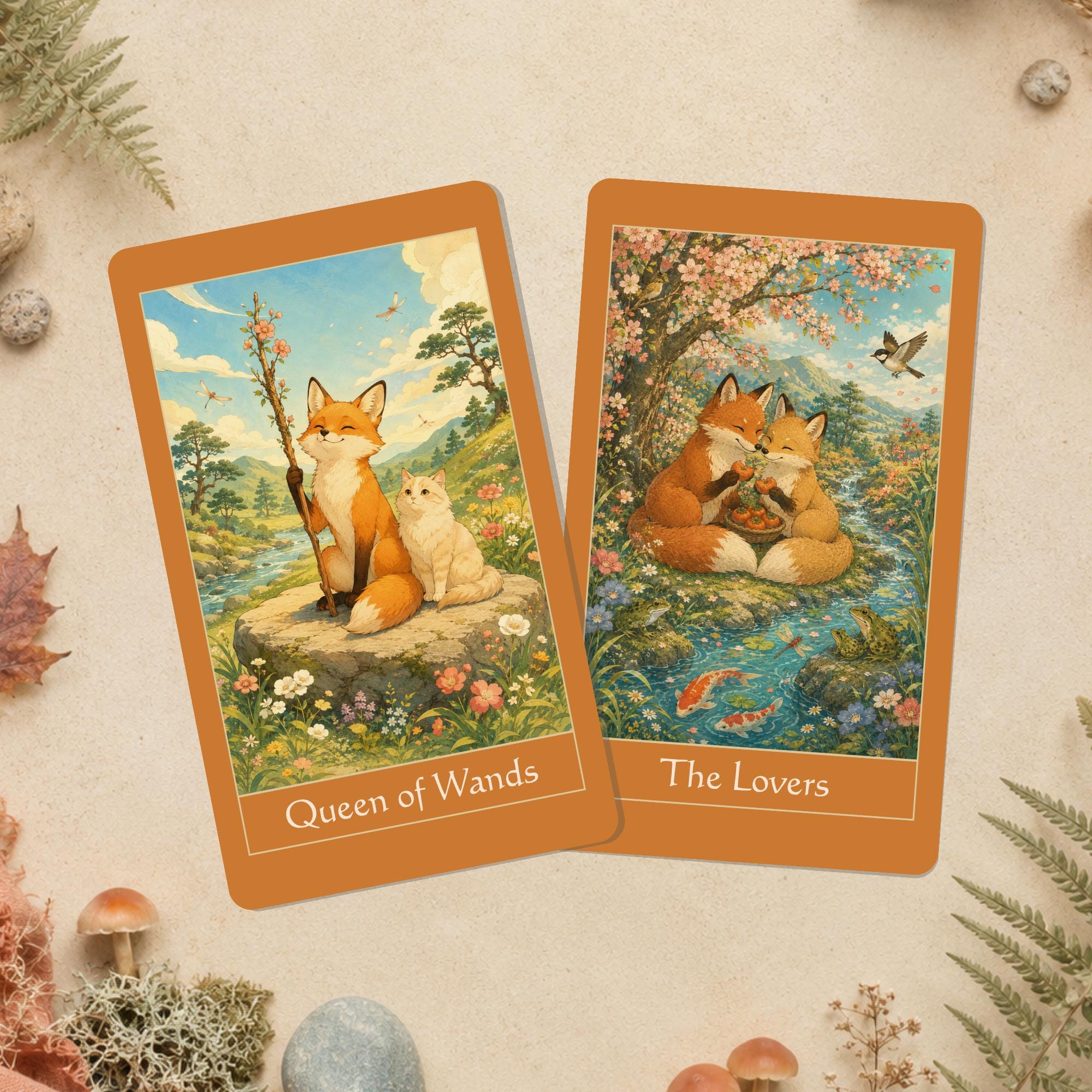 Fox tarot - Etsy 日本