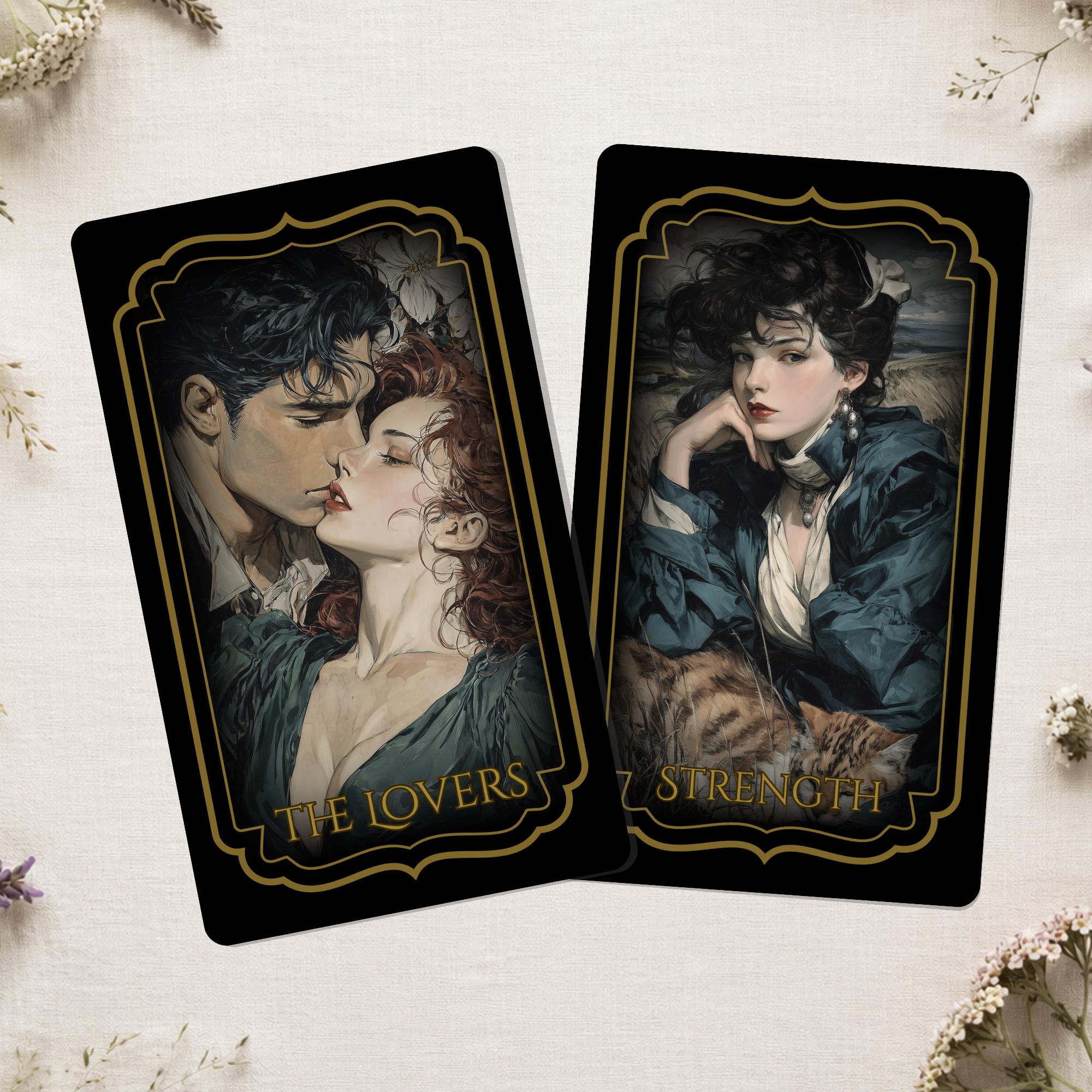 The Victorian Romantic Tarot - Etsy
