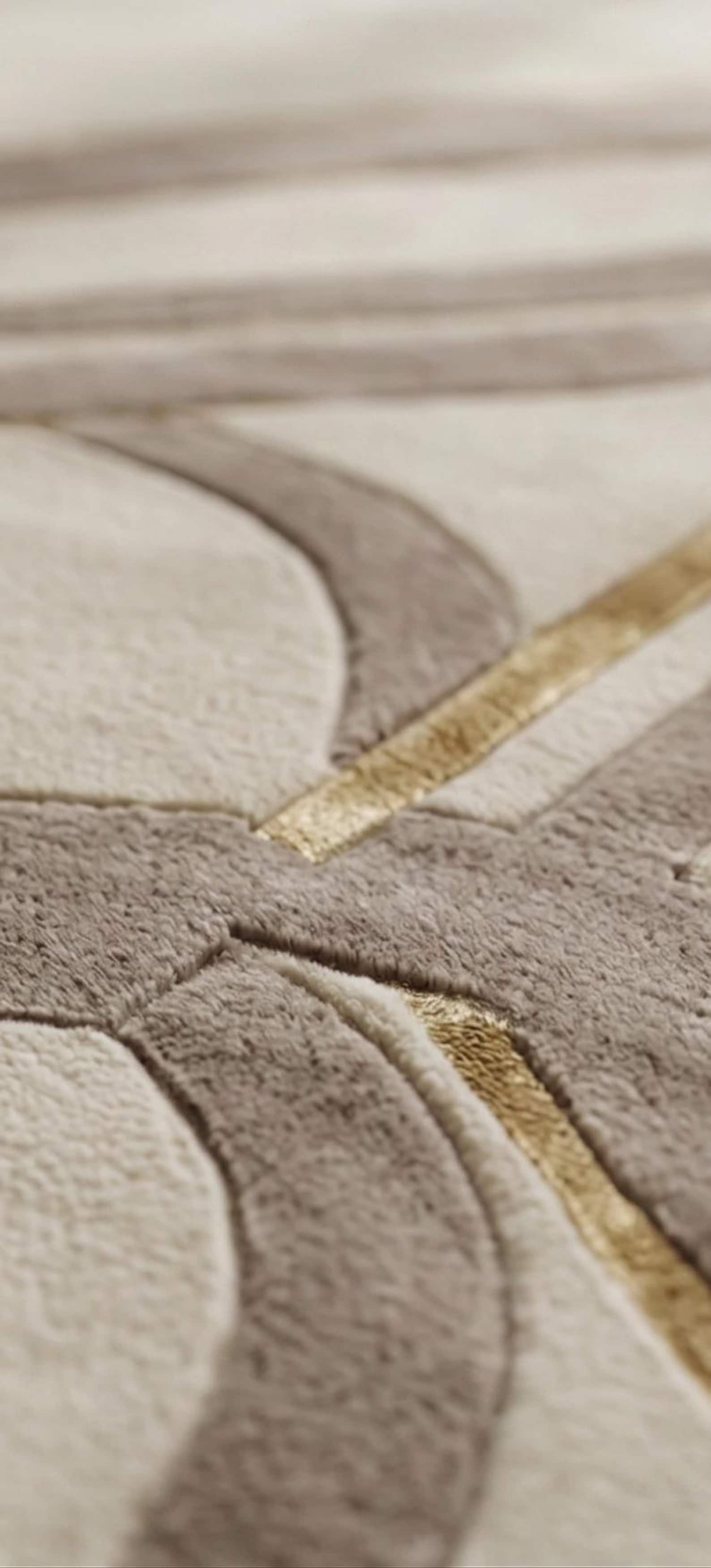Neutral Deco Rug Luxury Neutral Geometric Area Rug, Modern Beige & Gold Living Room and ...