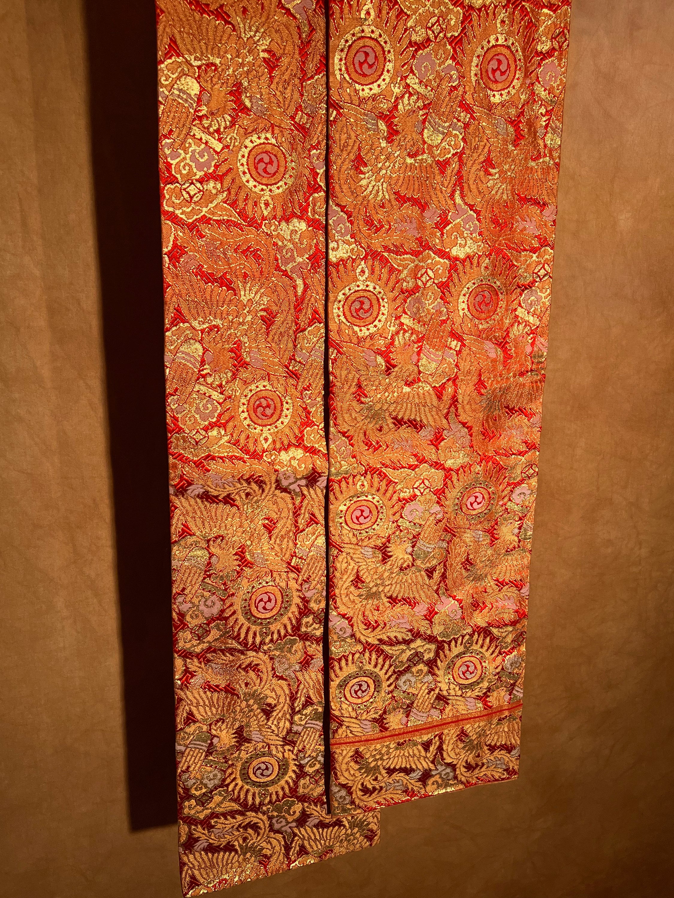 Vintage Han-haba Obi / Phoenix Japanese Musical Instrument - Etsy
