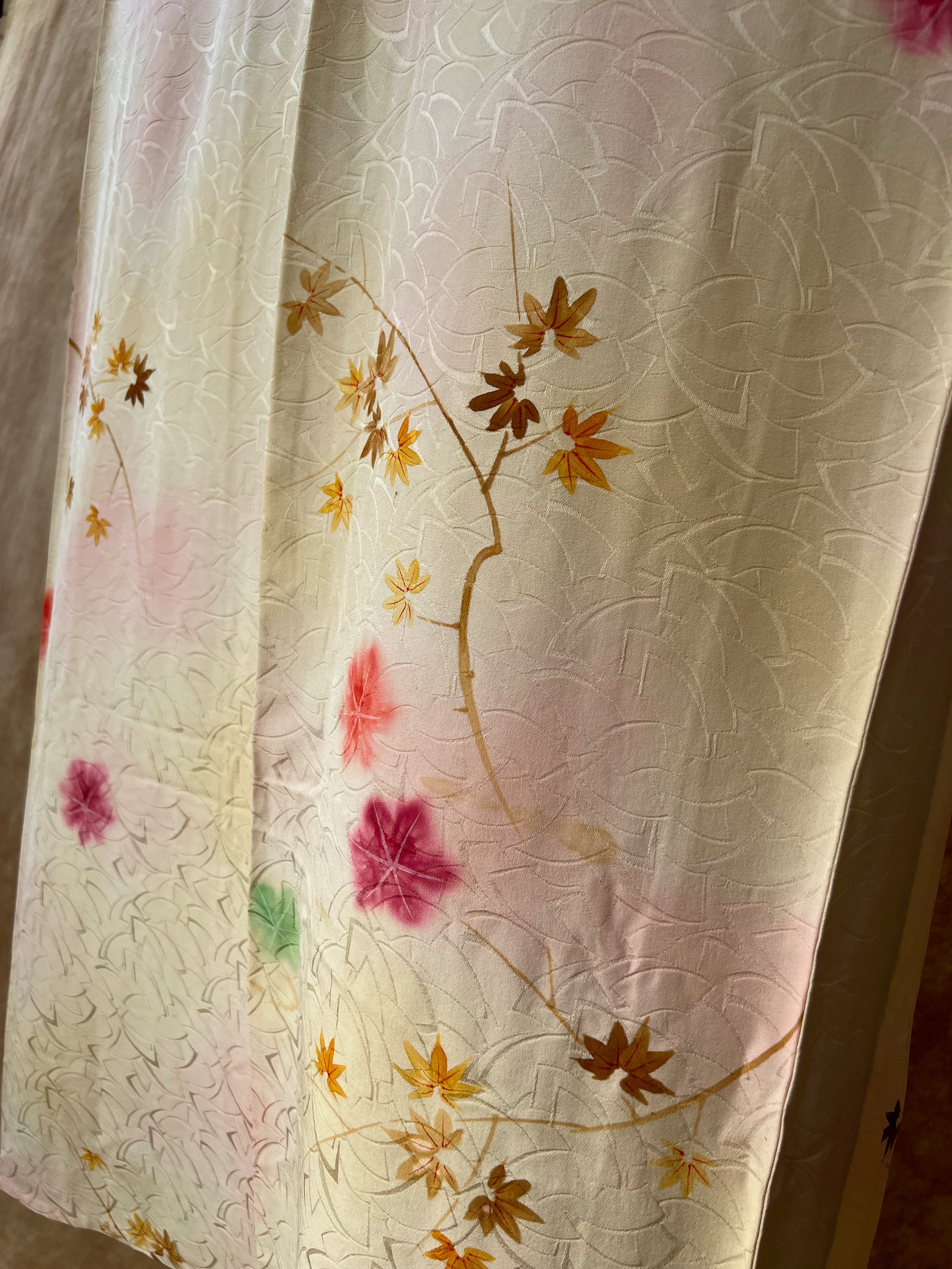 JAPANESE KIMONO FINE PATTERN 167.5 cm 5' 6