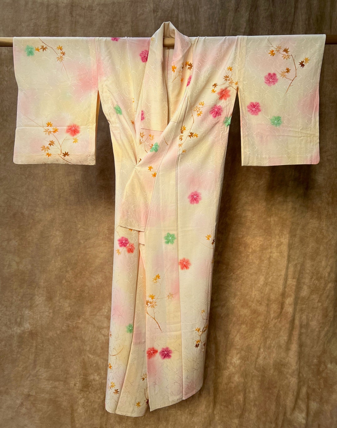 【一部予約販売中】 Vintage Sweets Japanese Like Cute! so / Kimono Unlined Silk 小物