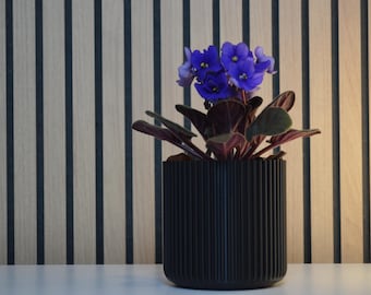 3D Printed Flower Pot: Modern Minimalist PLA Planter