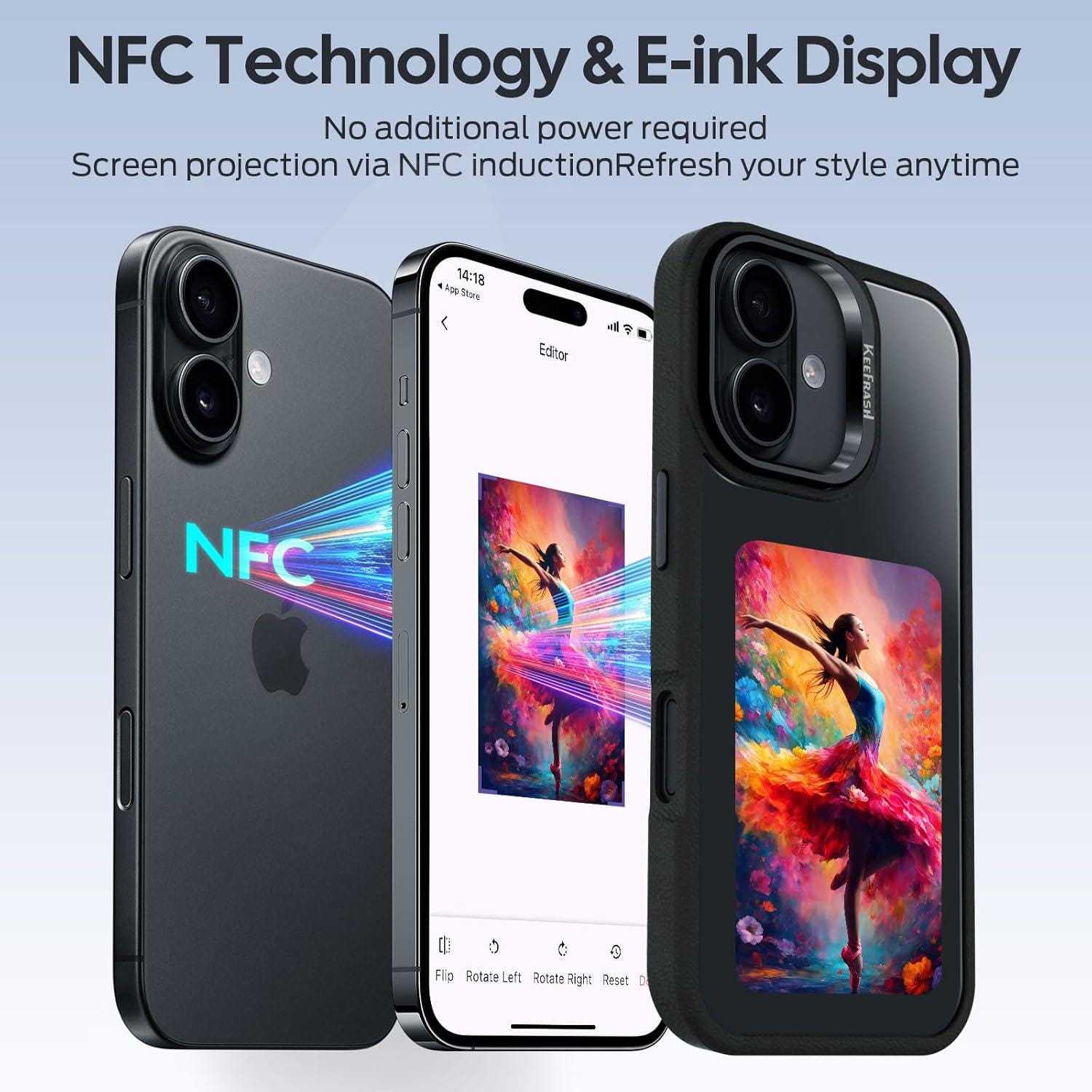 Nfc E Ink Phone Case
