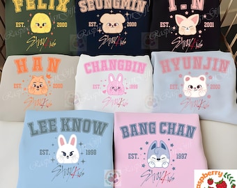 Straykid Skzoo, K-pop hoodie, cadeau voor haar, K-pop fanshirt