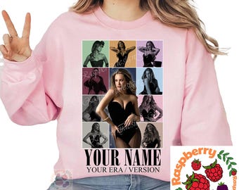 Custom Eras Tour Shirt, Custom Your Photos Tee, Personalized Image Sweatshirt