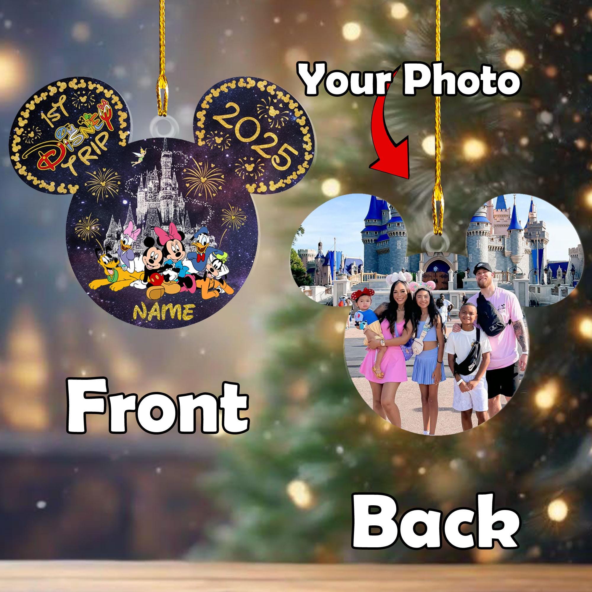 Christmas Ornament Disneyworld 2025 - Etsy Canada