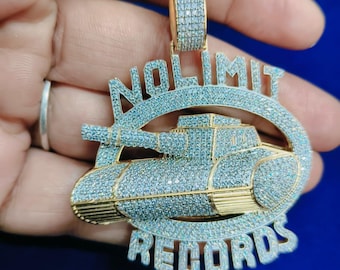 Hip Hop No Limit Record & Soldier Pendant 6mm/18