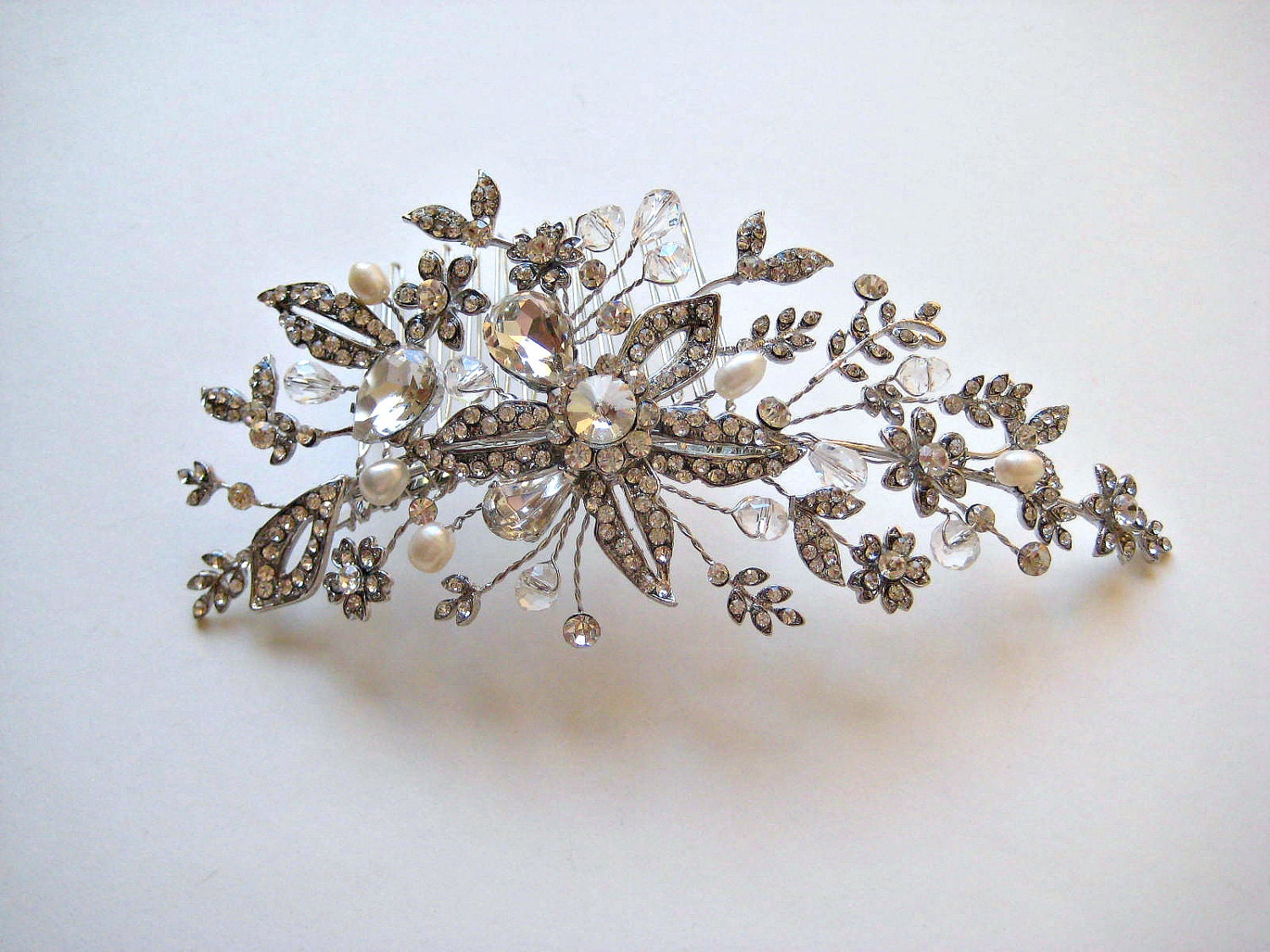 bridal headpieces swarovski crystals
