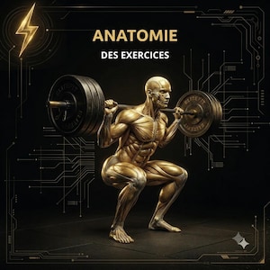 EliteFit Exercise Anatomy / PDF Guide with 30 Illustrated Technical Sheets