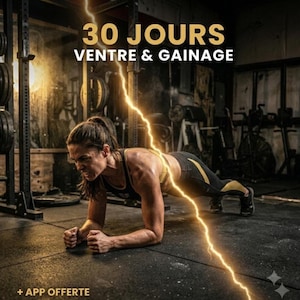 30-Day Fitness Program for Glutes and Abs | PDF for Women: Toning, Muscle Building, Nutrition Included | Downloadable PDF Sports Coaching