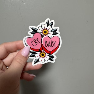 Crying heart tattoo - Etsy 日本
