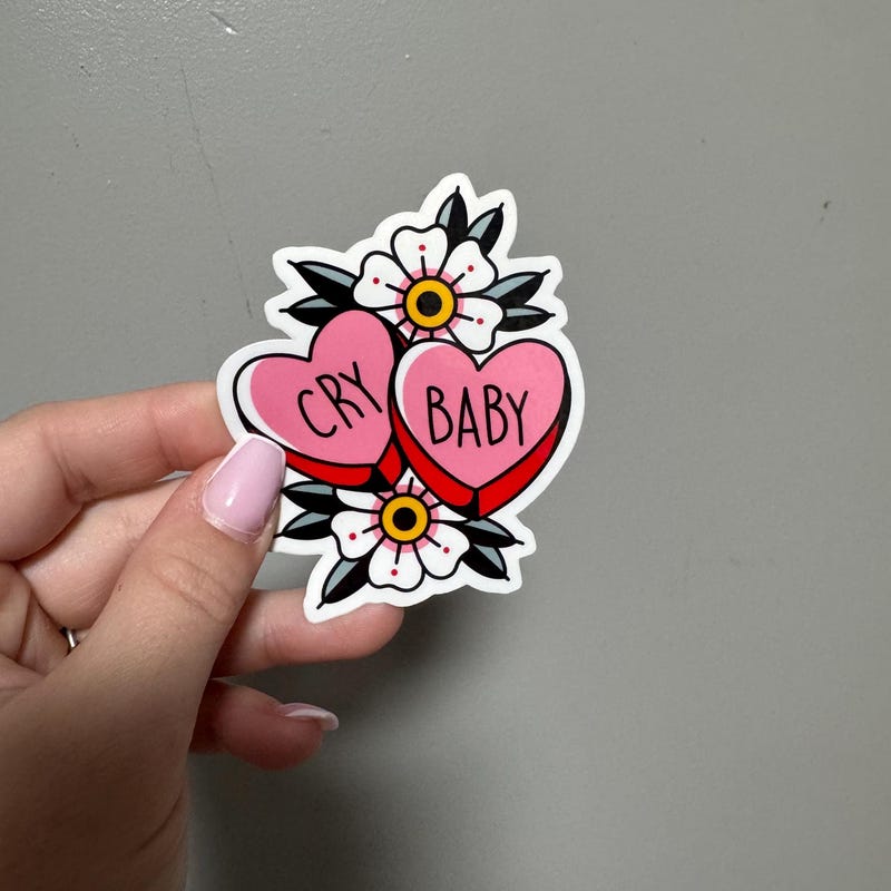Crying Baby Tattoo - Etsy
