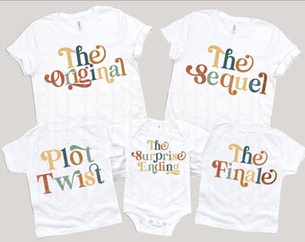 Matching Family Team Shirts - The Original, Sequel, Finale