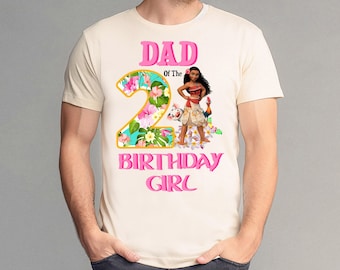 Custom Moana Birthday Shirt: Personalized Family Matching Tee,