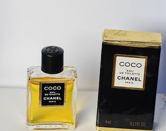 Miniature perfume, Coco Chanel eau de toilette - women's perfume - 4ml (no spray)
