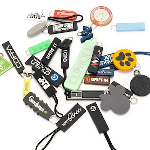 Custom PVC Zipper Puller, Personalized High Quality Zipper Pull, Replacement Zipper, Bag Zipper, Jacket Coat Zipper, Paracord Zipper Pull
