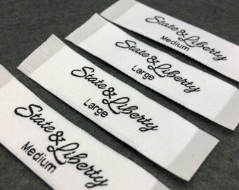 woven labels | Etsy