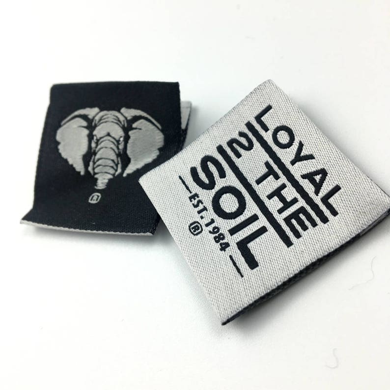 300 custom tshirt hem tag hem tags custom hem labels Etsy