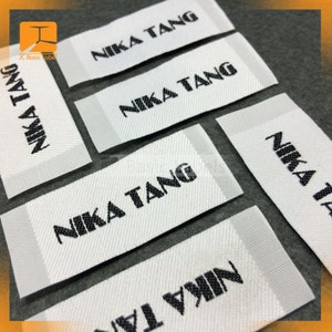 300 woven labels, custom clothing label, custom woven labels, clothing sewing label