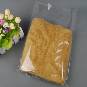 200 Open Ended Cello Bags, Non Sealing Cello Bags, Small Cello Bag Sleeves, Clear Candy Gift Bags