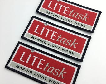 10 individuell gewebte Patches, Patches, Kleidung Patches, gewebte Patches, Kleidung Patches