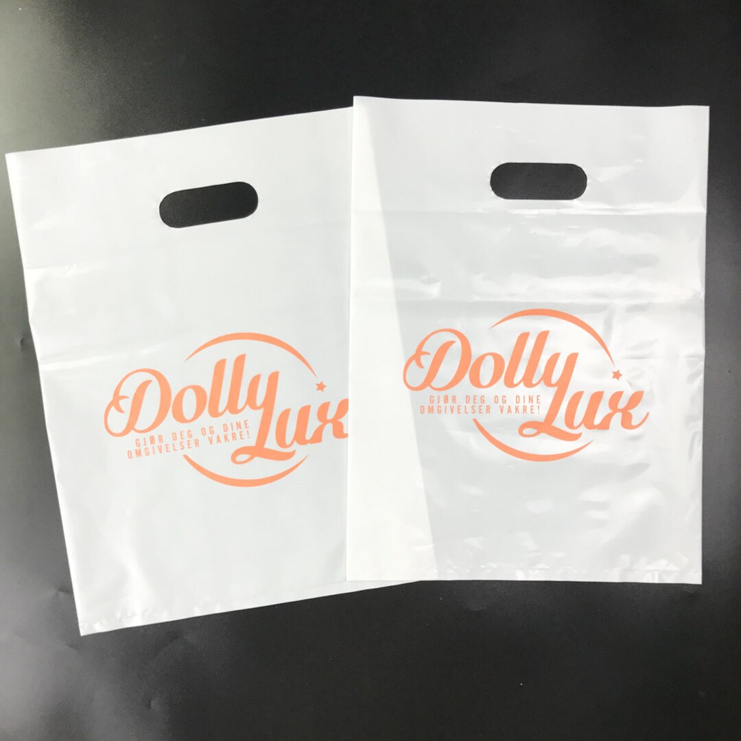 Custom Po HDPE LDPE Die Cut Handle Plastic Thank You Bags with Logo  Shopping Bag for Boutique - China Die Cut Bag and Die-Cut Bags price