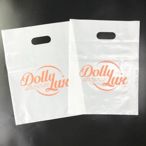200 12x16 shopping bags, custom Merchandise Bags, plastic shopping bags, Shop Supplies, Packaging Supply