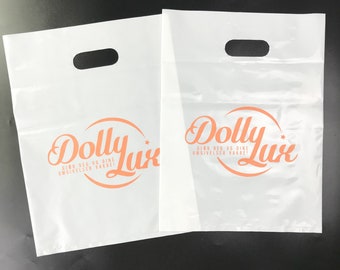 200 12x16 shopping bags, custom Merchandise Bags, plastic shopping bags, Shop Supplies, Packaging Supply