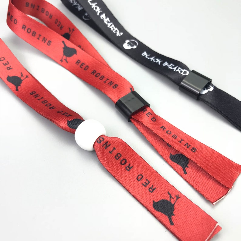 200 Custom Wristbands Wedfest Festival Wedding Wristbands Etsy