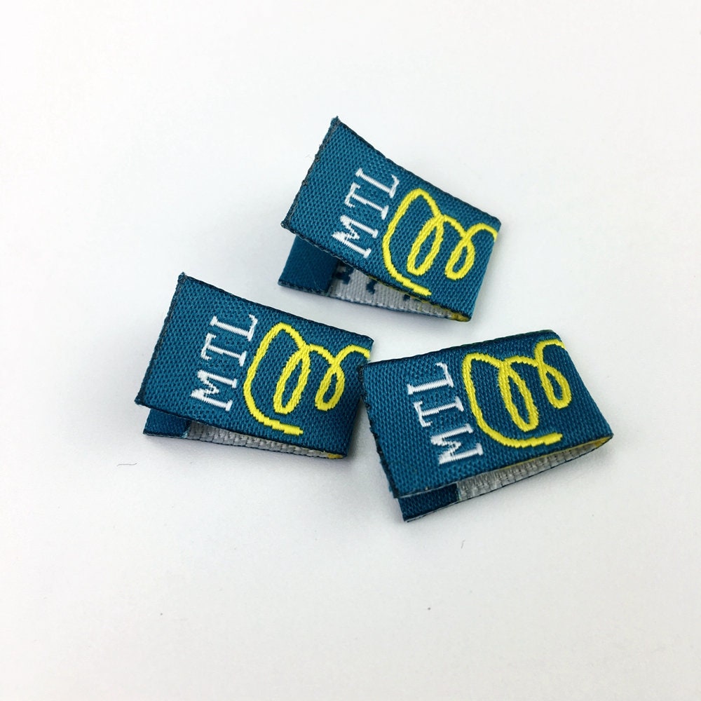 Custom Size Label, Fold Label, Hem Tags, Clothing Label, High Density ...