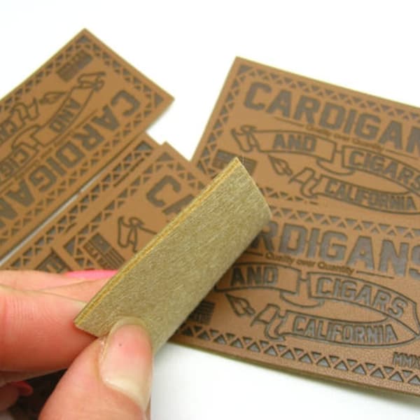 Leather Hat Patches With Adhesive Etsy