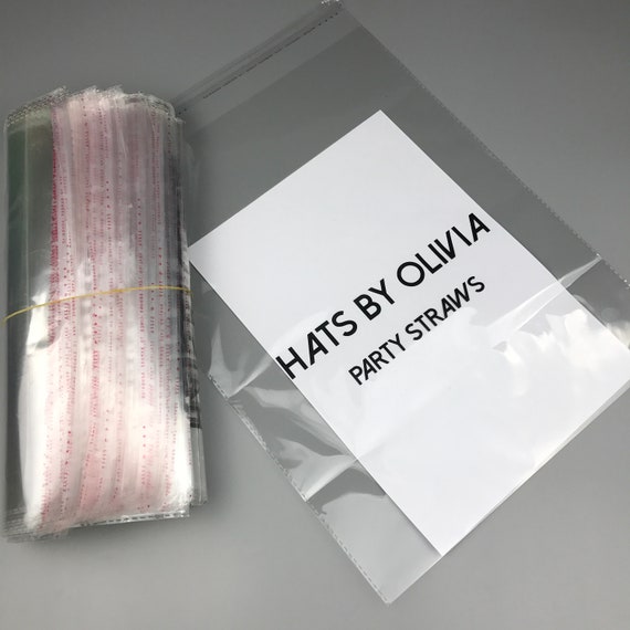 Sacchetti Di Plastica Autoadesivi Lunghi 100 Pezzi 5x20cm Bustine - Foto 13