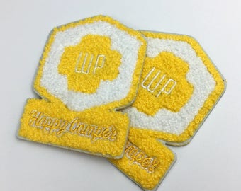 100 chenillepatch, Varsity-letters, chenille-patches op maat, chenille-patches, chenille-patchquilt