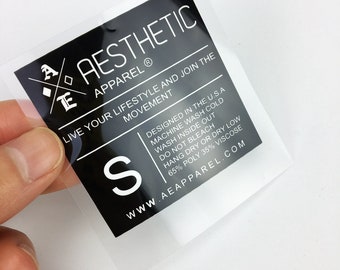 300 labelloze labels, waslabels voor warmteoverdracht, opstrijkbare bedrukte labels, aangepast label voor warmteoverdracht, vinyl voor warmteoverdracht