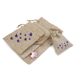 300 Custom Natural linen bags, drawstring bag, Rustic wedding favor, Wedding favor bags, French gift bags, Linen favor bag
