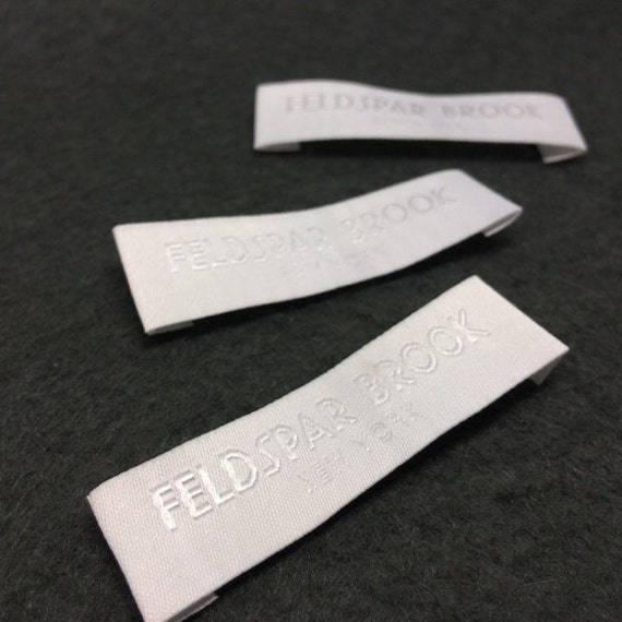 Custom woven labels deals