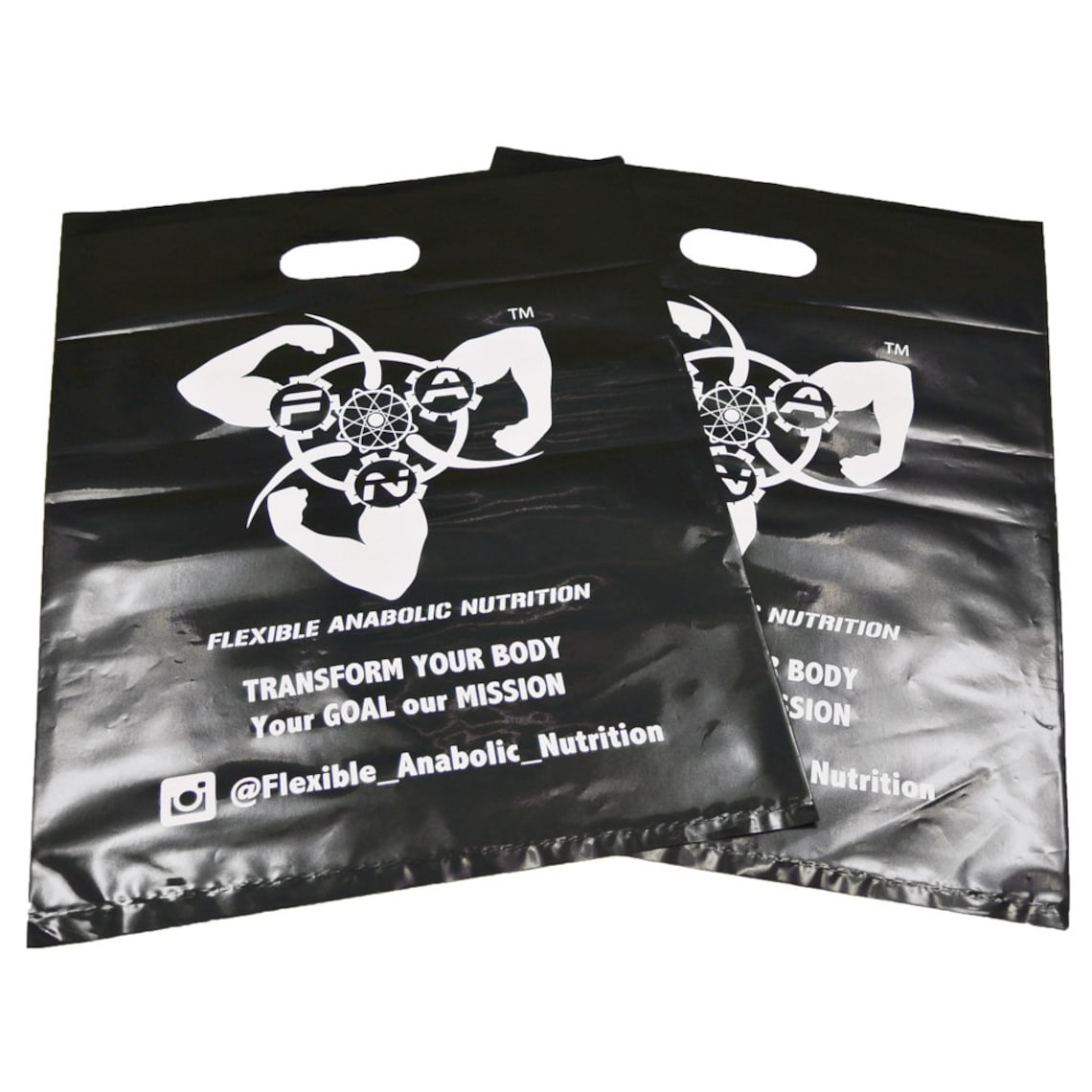 300 8x12 Black Plastic Bags Gift Bags Glossy Bags Etsy