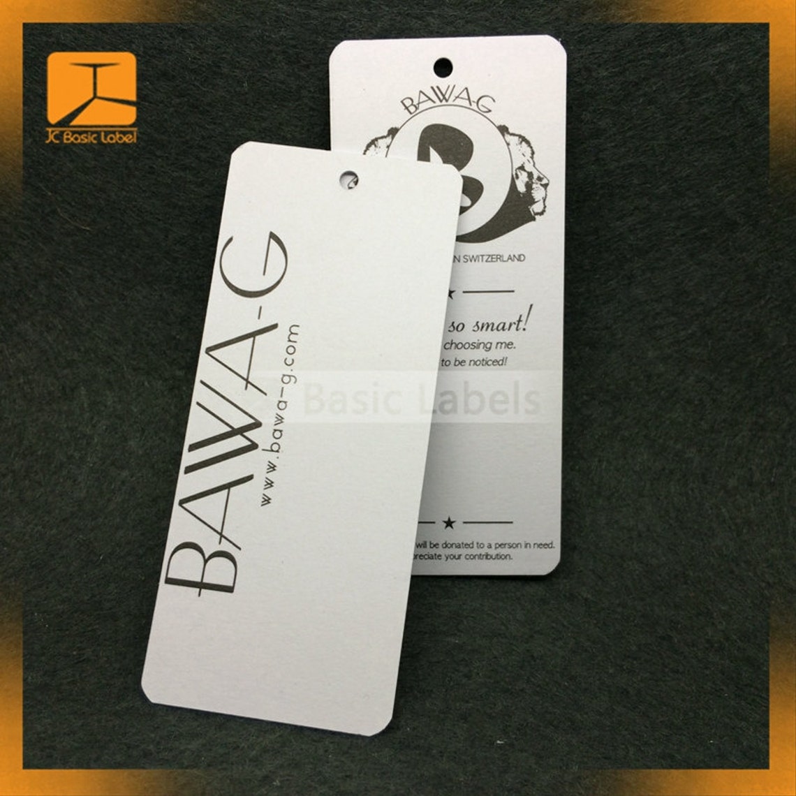 1000 Custom Price Tags Custom Kraft Tags Custom Hang Tags Etsy