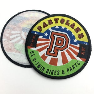 100 iron on patches, custom woven patches, woven patch, hat patches