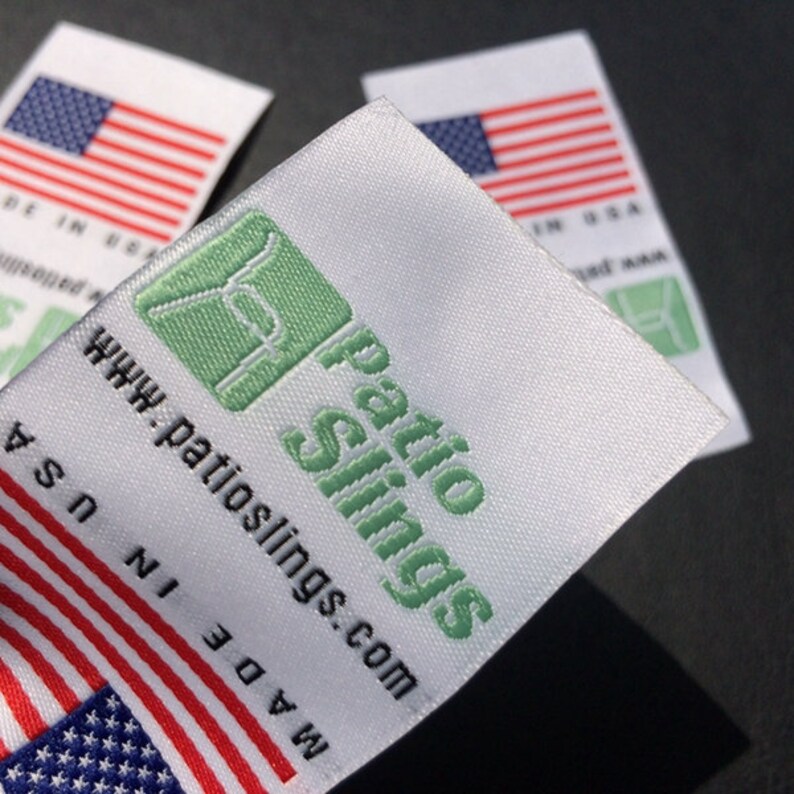1200 HD woven labels high quality woven label high density Etsy