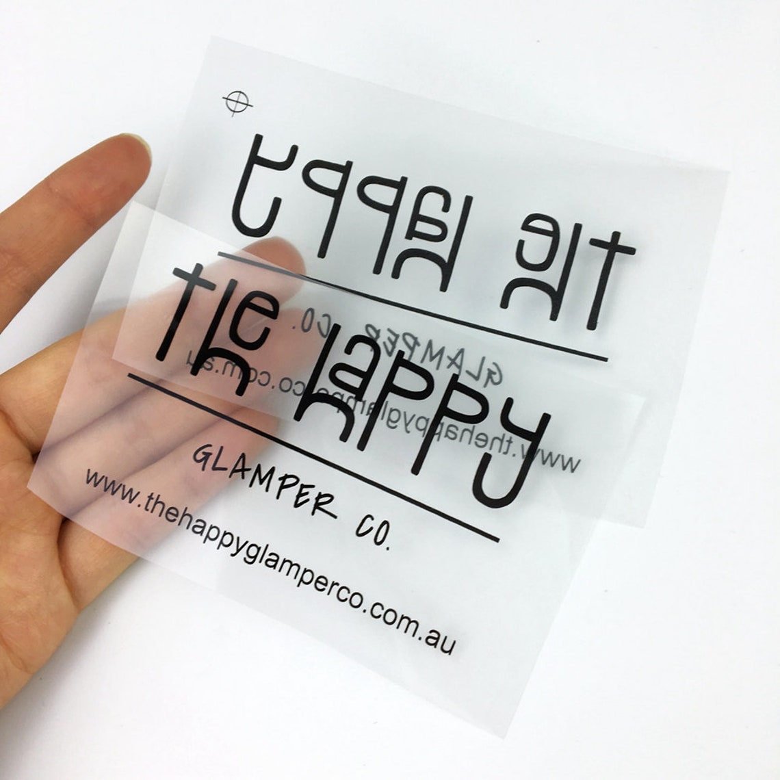 100 Heat transfer vinyl Tagless labels iron on printed Etsy