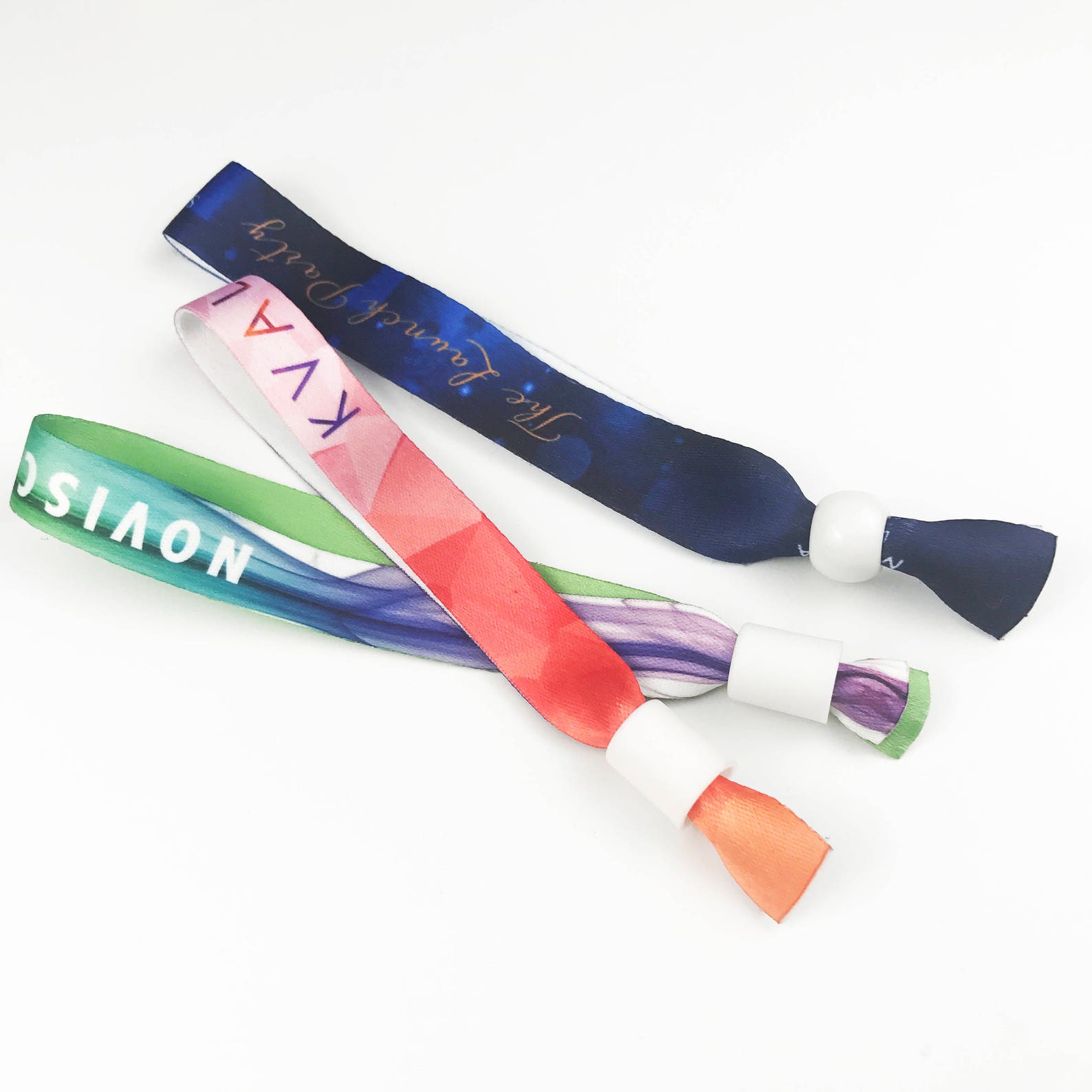 500 Wristband for Events, Party Wristbands, Fabric Wristband, Festival