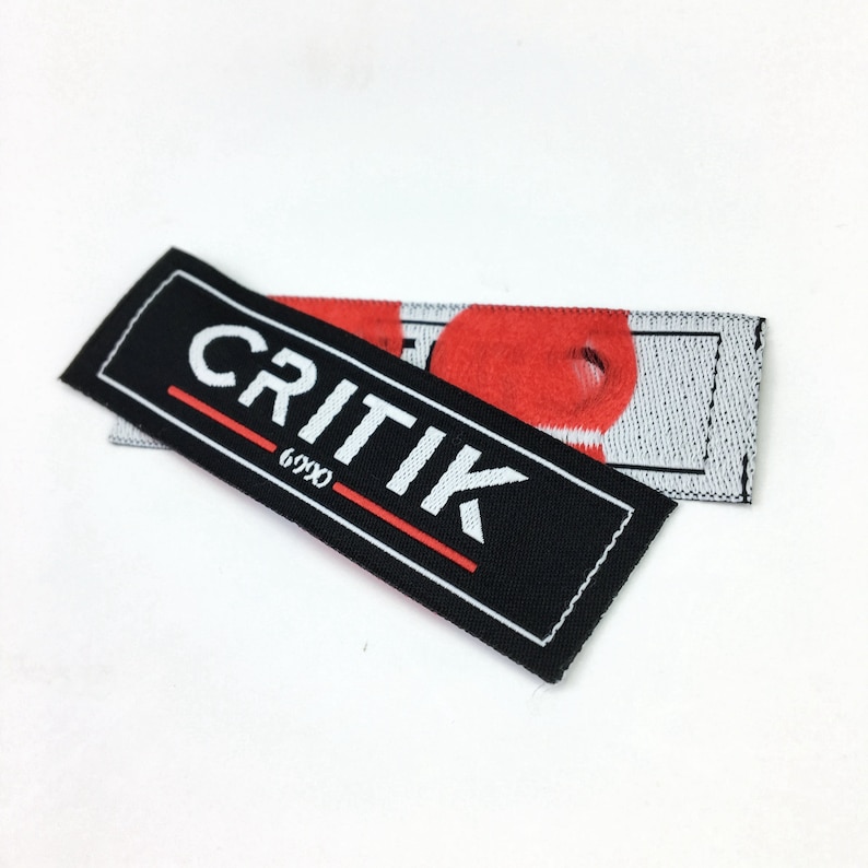 Woven Labels Woven Label Basic Name Labels Custom Woven Etsy