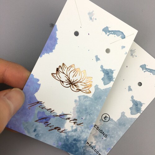 1000 Earring Cards, Jewelry Card, Custom Card, shops Tags, Product Tags, Necklace Tags, Labels, Necklace Display, Earring Display
