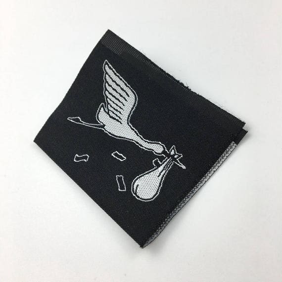 300 Woven Label Center Fold, Woven Labels Custom, Custom