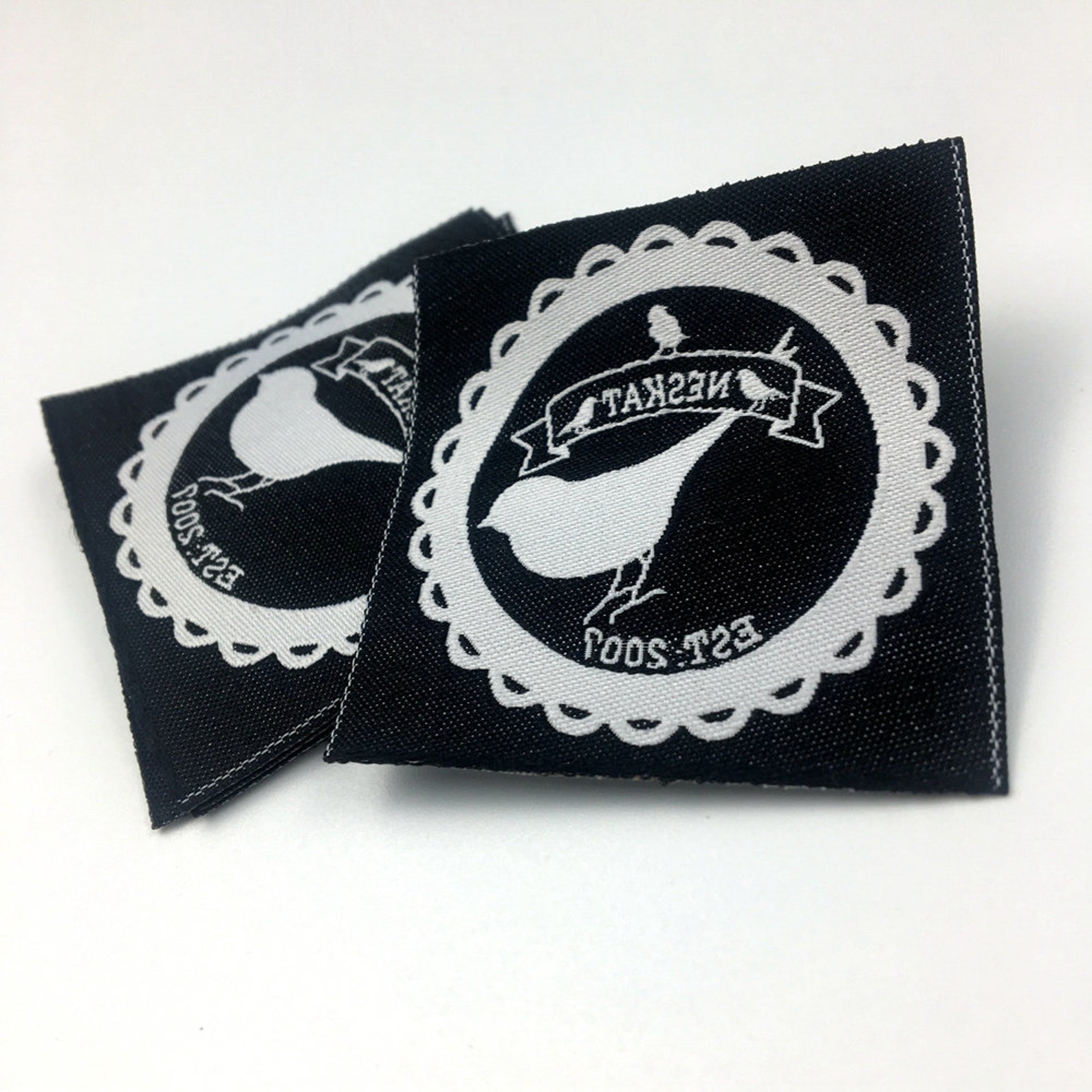 Custom Design Woven Labels, Art Label, Custom Hem Tags, Clothing Labels ...