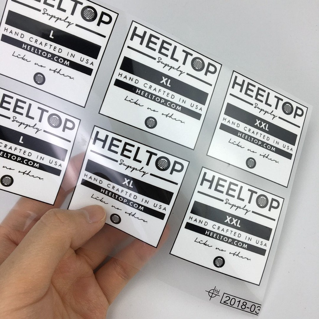 300 Tagless Labels, Tagless Garment Labels, Tagless Clothing Label